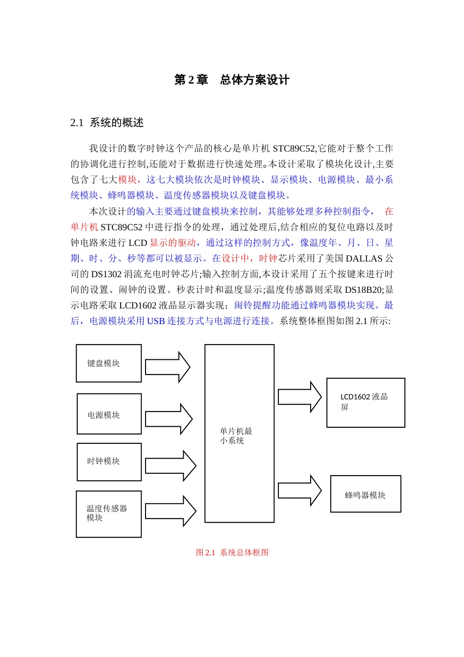 20年买 硕论 瞿世颖_基于单片机的数字时钟的设计.docx_第4页