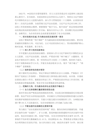 2022.10 公文法院2022工作总结.docx