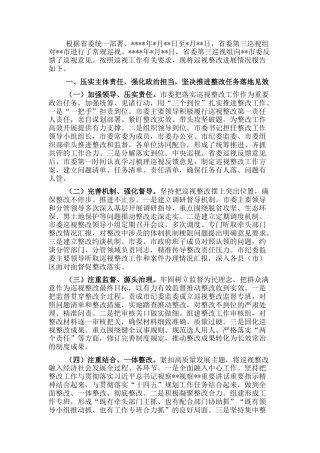 2022.10 公文市委巡视整改进展情况报告.docx