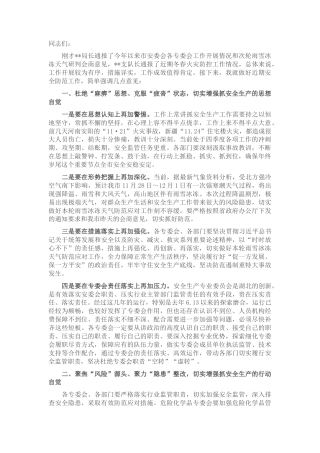 2022.10 公文在2022四季度全市安全生产调度会上的讲话.docx