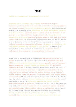 23年无图硕论4万字全英语 材料科学标红cp46%-纳米材料在大脑神经调节中的应用.docx