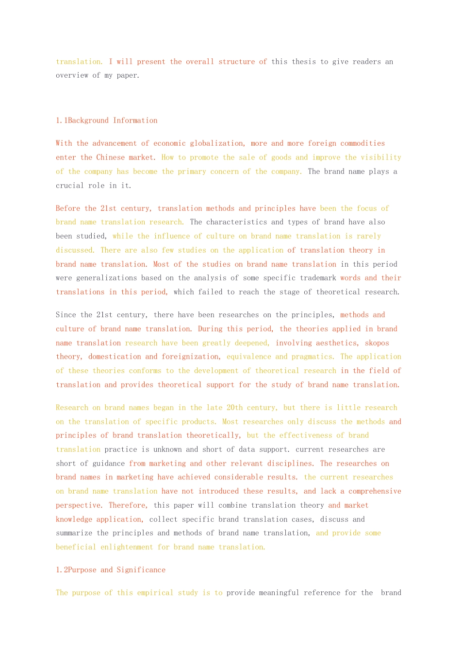 23年无图硕论全英语3万字标红cp29%-目的论视角下的品牌翻译.docx_第3页