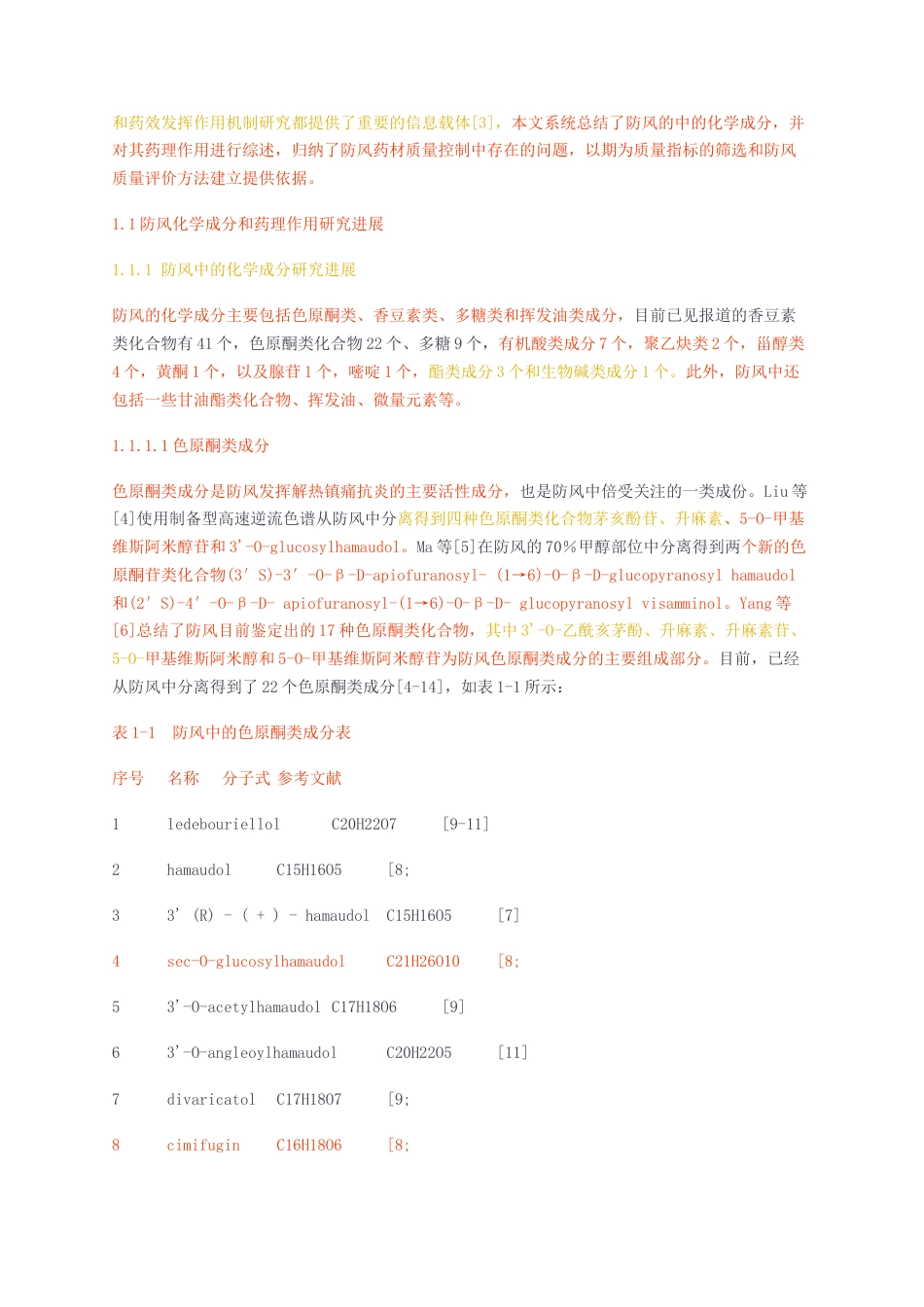 23年无图CP查重30标红-硕论博论8万字基于道地性和生产规范性的防风质量评价研究.docx_第5页