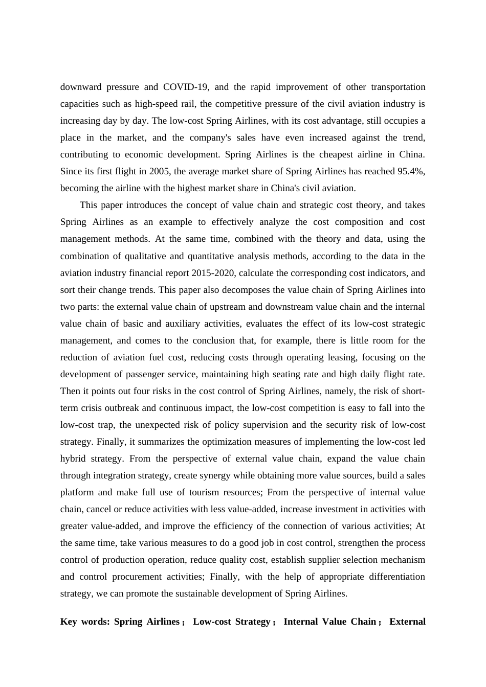22年 5稿 硕论会计4万字MBA工商 定稿修5-基于价值链管理视角的春秋航空低成本战略案例研究-约43699字符.docx_第3页