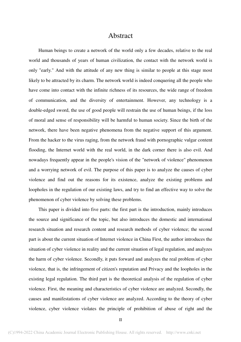 旧稿硕论 我国网络暴力法律规制问题研究_ -约53927字符.pdf_第6页