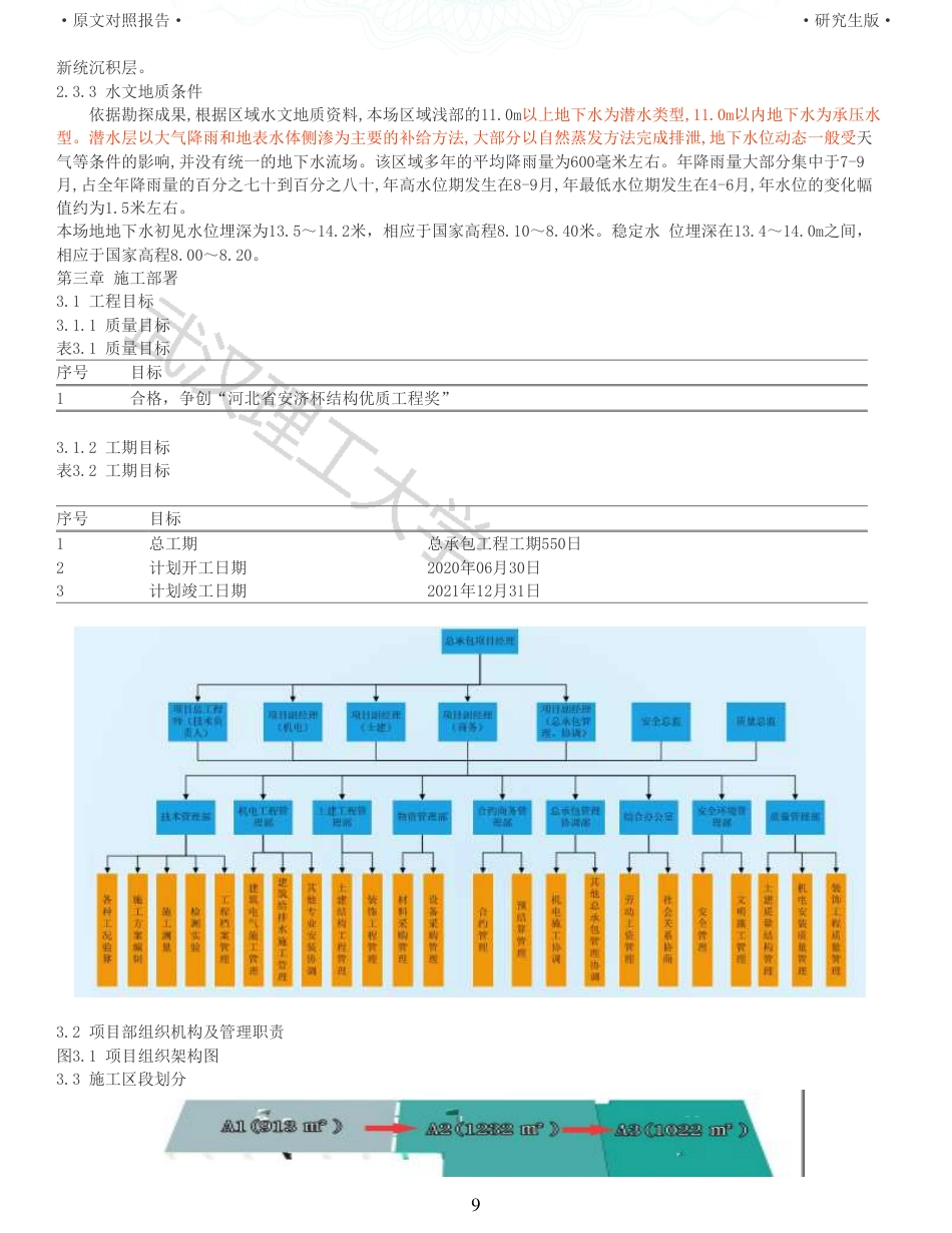 22年查重报告 土木工程硕论3.5万字重05-菜鸟中国廊坊固安项目配套楼施工组织设计.pdf_第9页