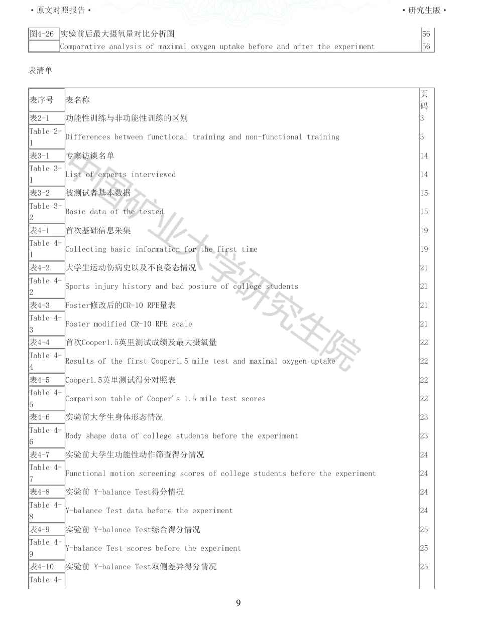 22年查重报告 硕论45万字体育教育 功能性体能训练对于高校大学生身体素质提升的实证研究_全文可复制报告.pdf_第9页