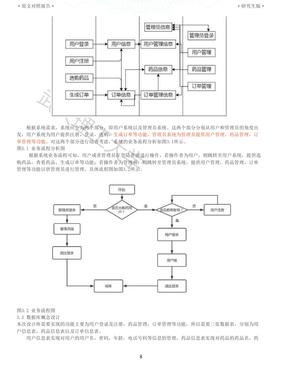 22年查重硕论 计算机 重11-基于Android网上药品销售系统的设计与实现全文可复制报告.pdf_第8页