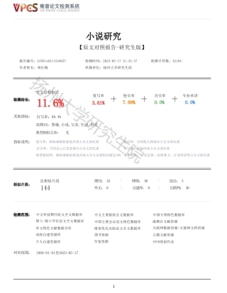 23年查重报告 硕论汉语言文学3万字5000 鲁敏小说研究_原文可复制报告-约45385字符.pdf