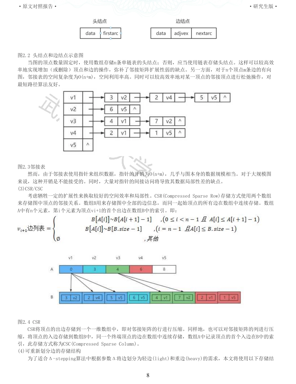 22年查重硕论计算机 重05-图的最短路径并行算法设计与实现全文可复制报告.pdf_第8页