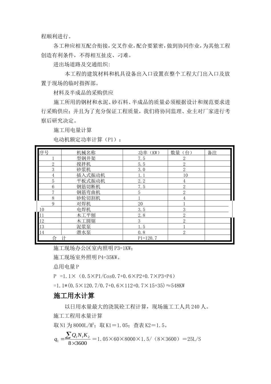 旧稿 学体育馆施工组织设计方案-约89267字符.doc_第8页