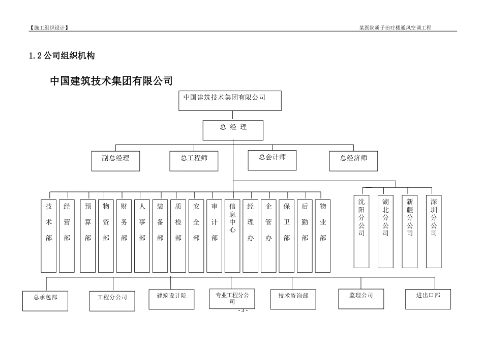 旧稿 某医院中央空调施工组织设计施工组织设计-约47140字符.doc_第3页