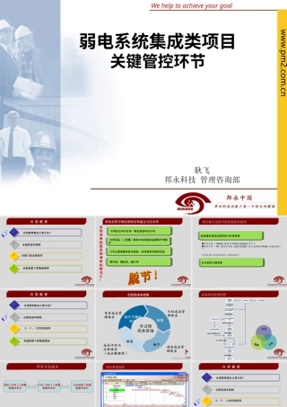 旧稿 弱电系统集成工程项目管理方案.ppt
