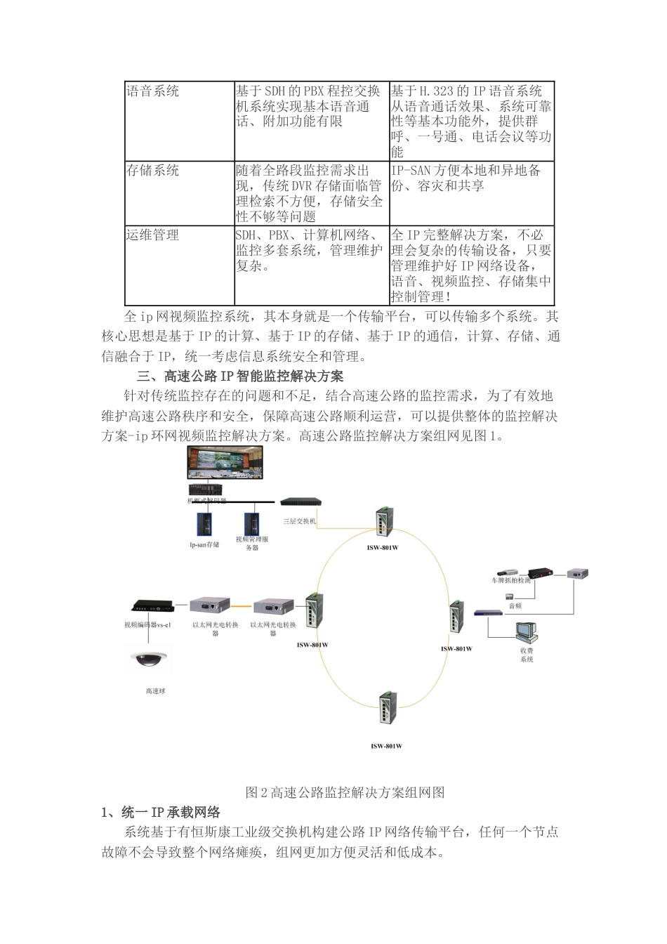 旧稿 高速公路收费站视频监控应用方案-约2901字符.docx_第2页