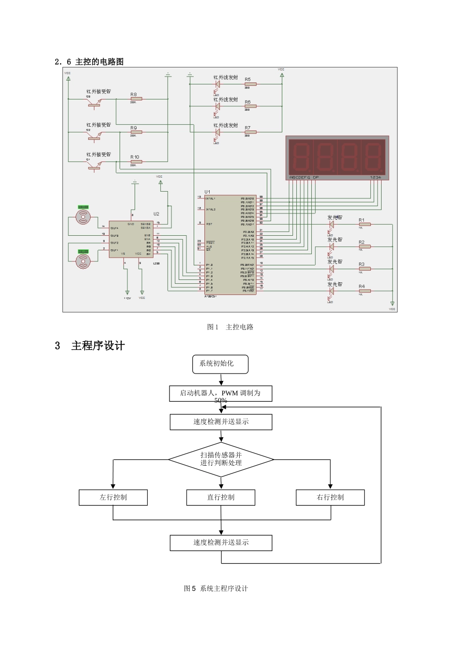 旧稿 智能循线避障小车设计与制作-约4489字符.doc_第4页