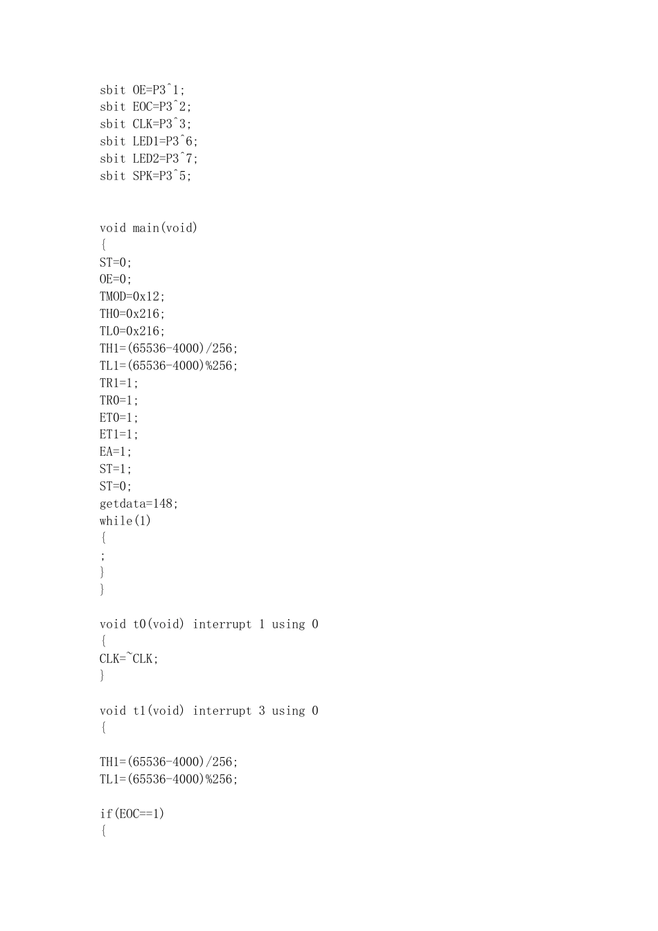旧稿单片机 030、四位数数字温度计-约2488字符.doc_第4页
