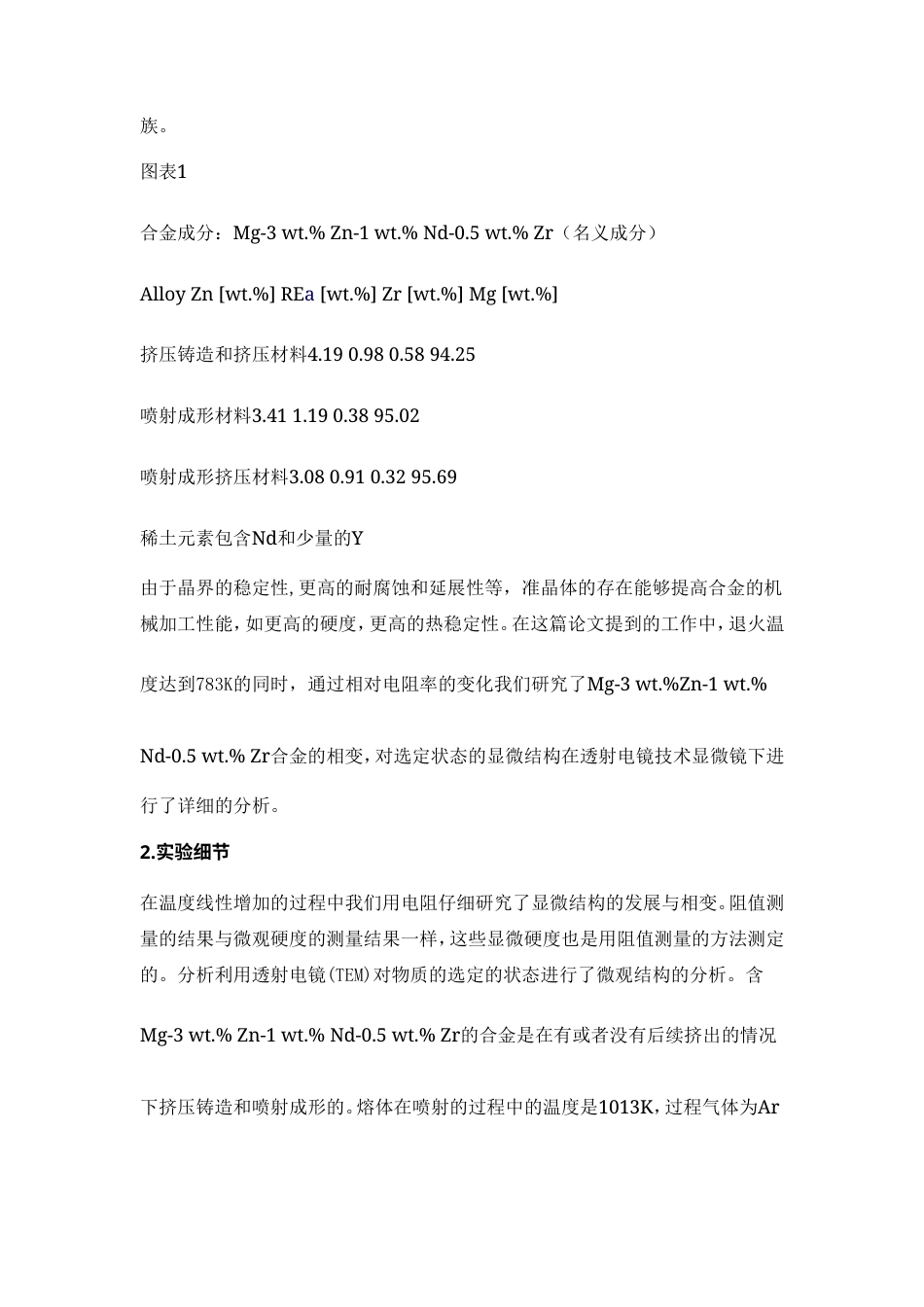旧稿自动化 在含有稀有元素Mg–Zn–Zr的合金中，加工工艺对相变的影响（有出处）738--中英文翻译-约6017字符.doc_第3页