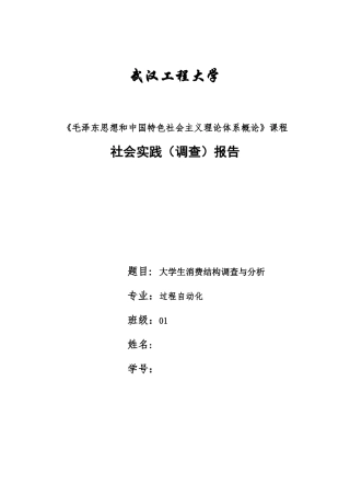 实习报告 旧稿 毛概社会实践调查报告范文-约4771字符.docx