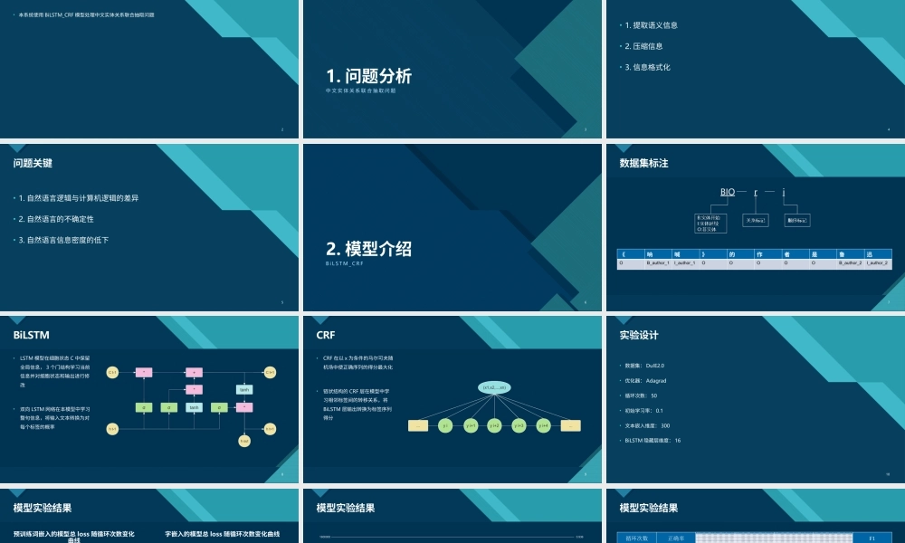 2025答辩PPT 数据科学 面向中文的实体关系联合抽取系统设计_李瑞新.pptx