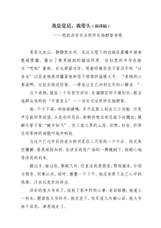 21收演讲稿 我是党员-我带头(演讲稿)-约1438字符.doc