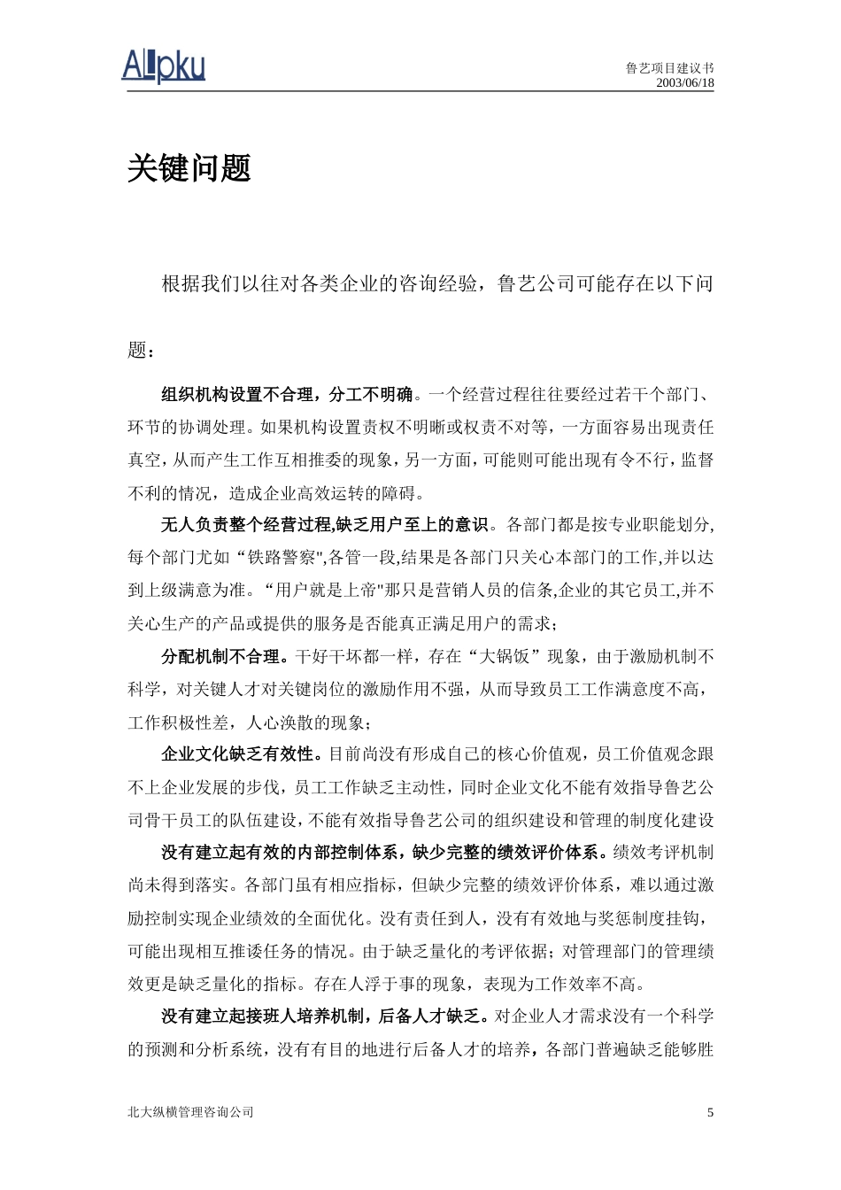 鲁艺房地产开发有限责任公司咨询项目建议书-约11470字符.doc_第5页