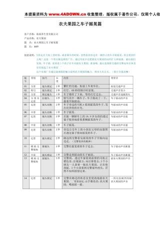 农夫果园之车子摇晃篇-约1054字符.doc