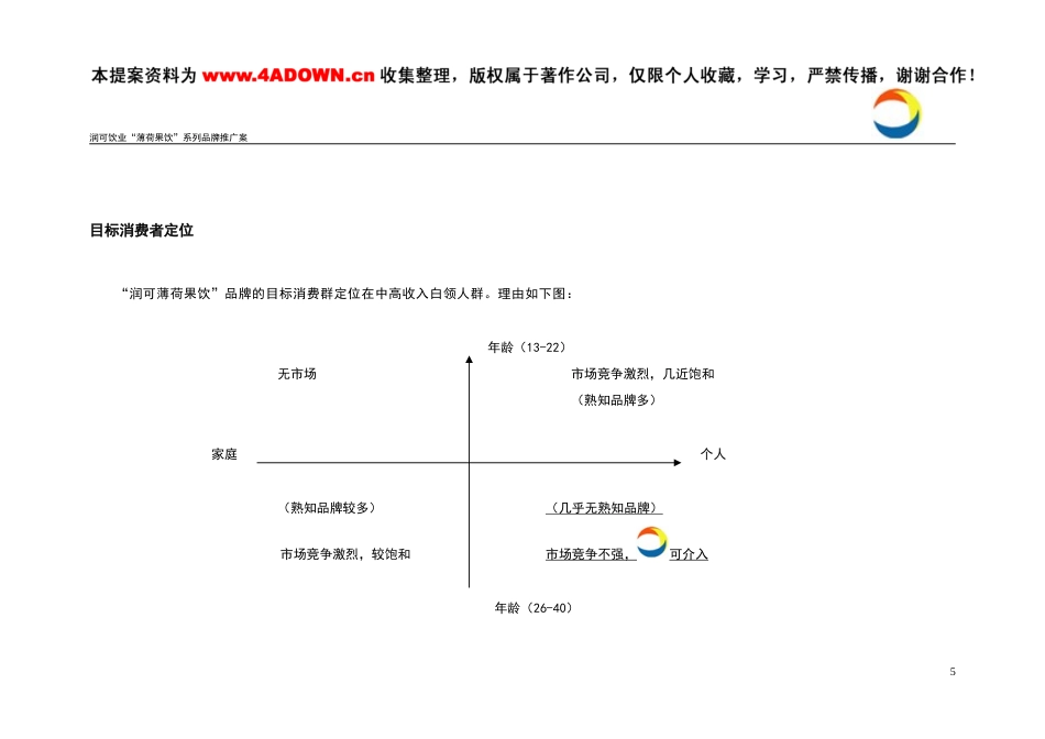 润可饮业薄荷果饮系列品牌推广案-约5691字符.doc_第5页