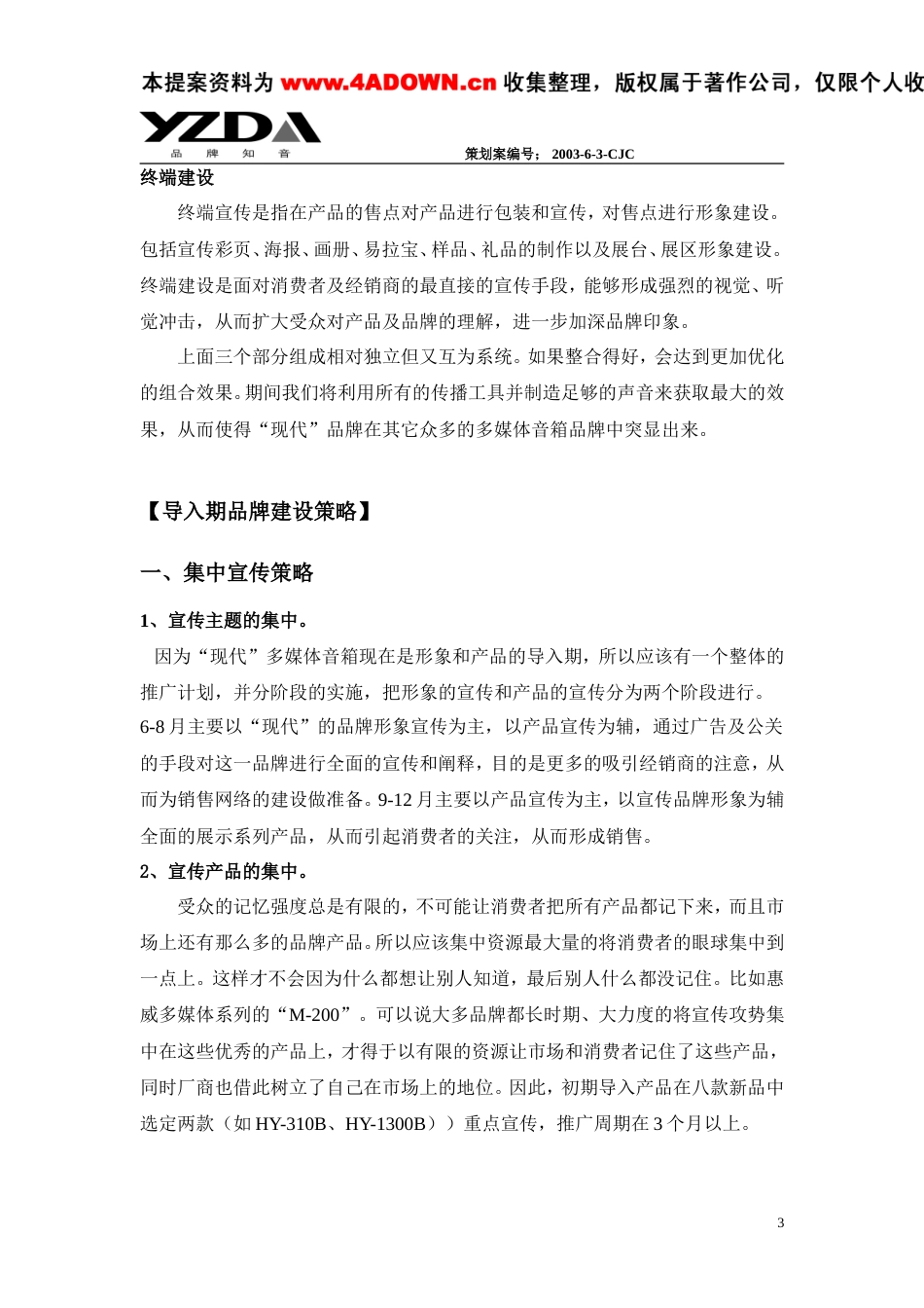 现代多媒体音响品牌创建策划案（初案）-约7302字符.doc_第3页