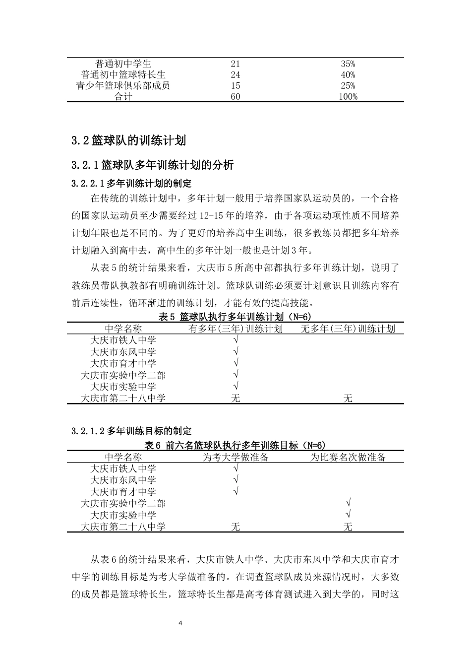 23年WP运动训练  《大庆市2019年男子高中篮球锦标赛前六名运动队训练特征的调查与分析》-约19801字符.docx_第7页