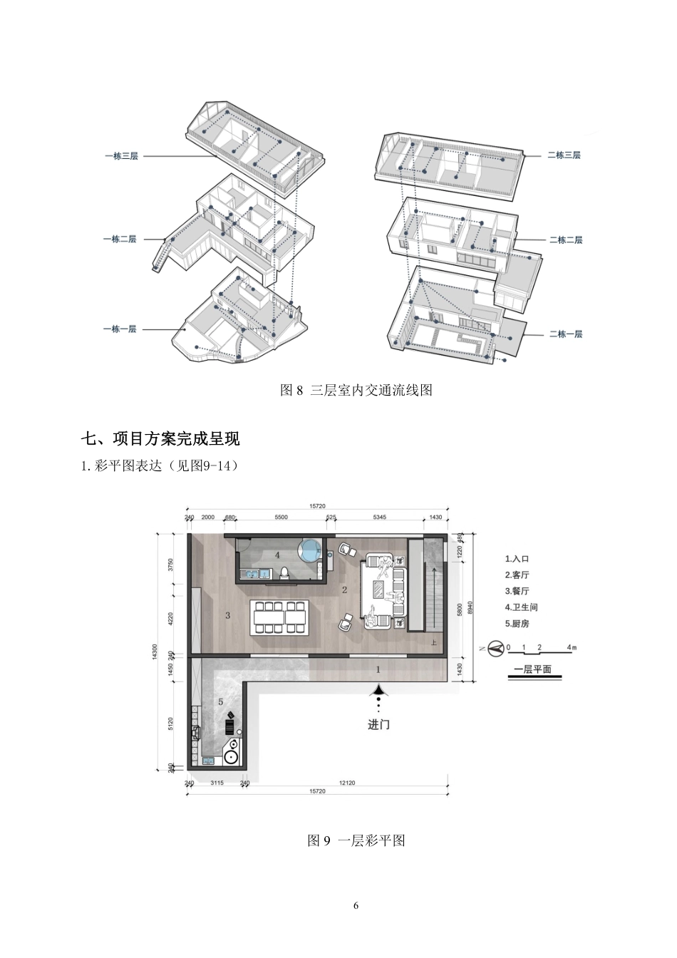 24年WP交稿环境设计 郴州资兴市州门司镇“林韵山居”建筑及室内设计设计说明设计说明+毕业设计定稿-约10157字符.pdf_第6页