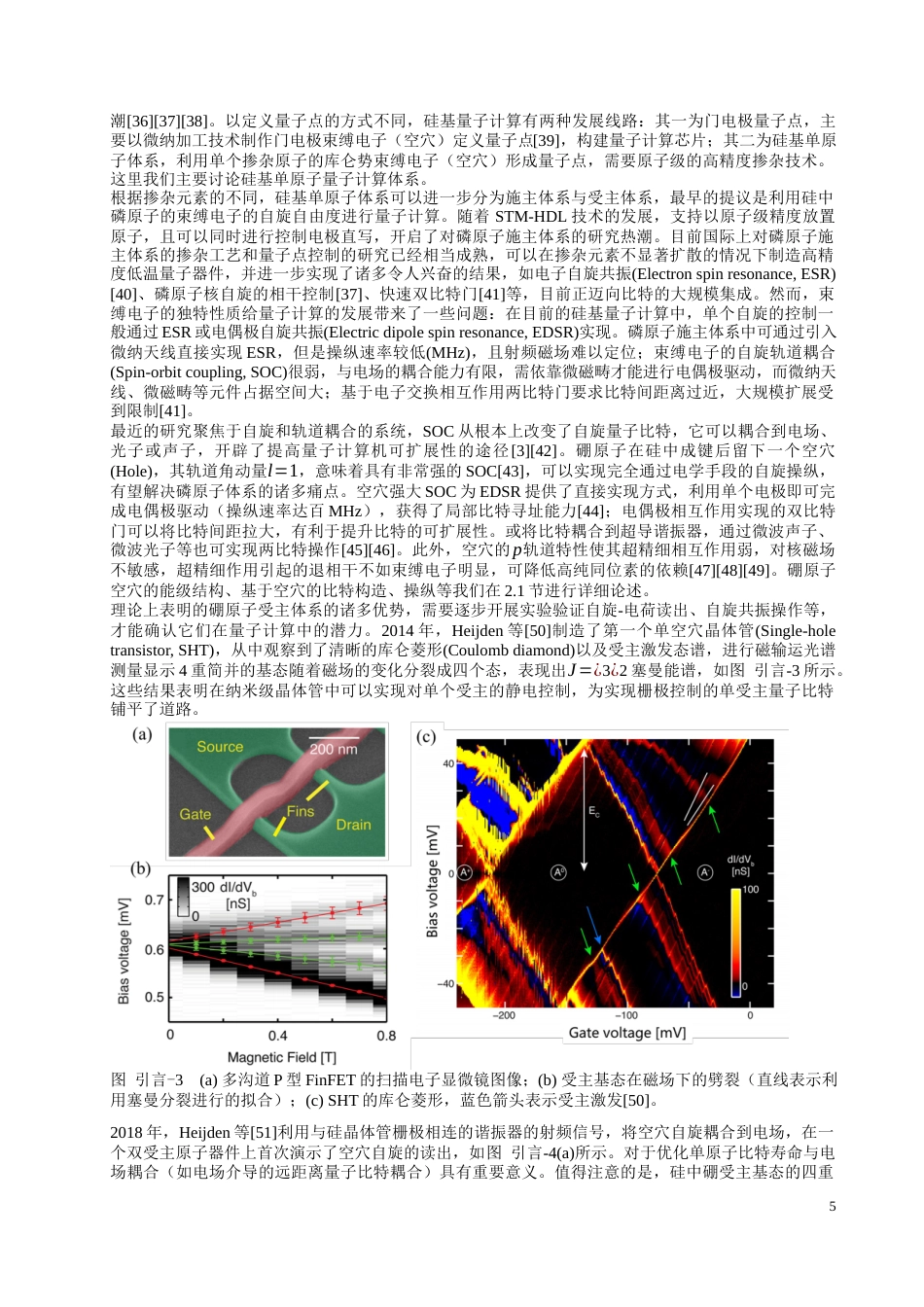 24年WP本科物理学 硅基硼原子单原子量子计算器件的制作定稿.docx_第5页