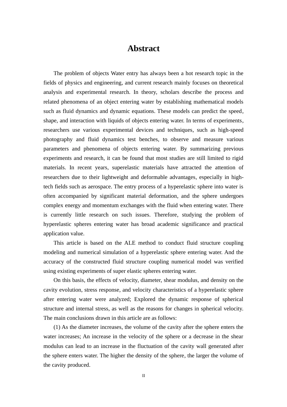 24年查重低能源动力-基于ALE方法的超弹性球体入水流固耦合研究-最终稿正文.doc_第4页