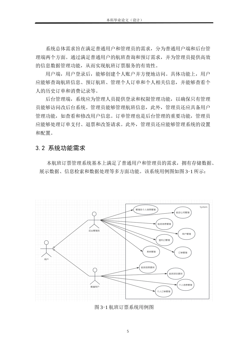24年WP本科软件工程 基于Spring Boot的航班订票管理系统设计与实现定稿.docx_第10页