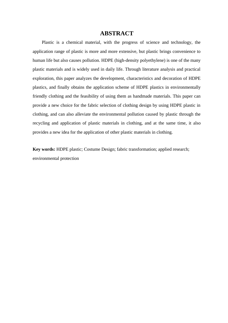 24年WP 交稿HDPE塑料在服装设计中的运用研究定稿-约13644字符.docx_第3页