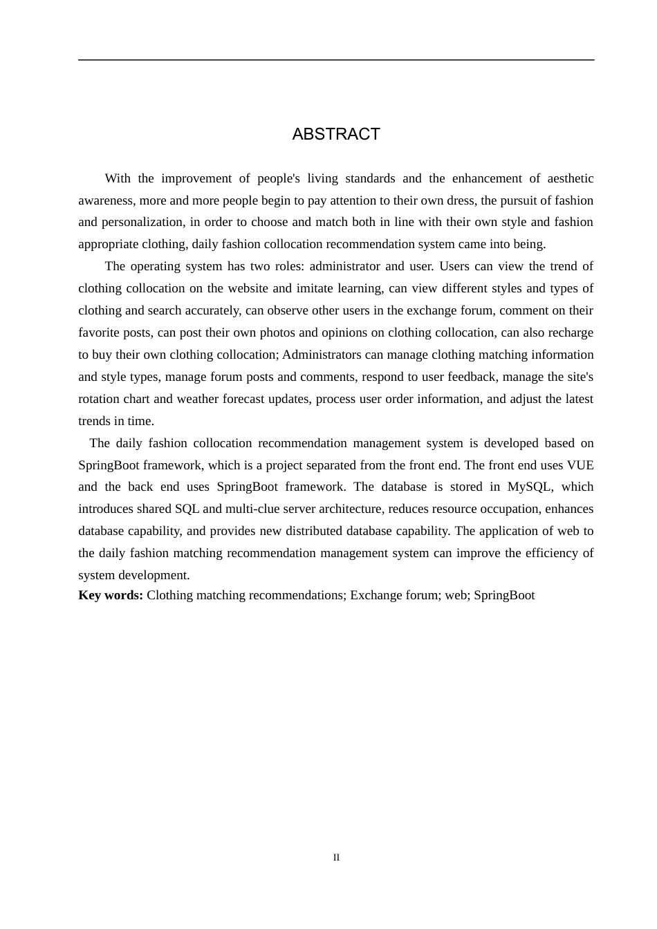 24年WP本科计算机科学与技术 日常时装搭配推荐系统终稿-约23770字符.docx_第2页
