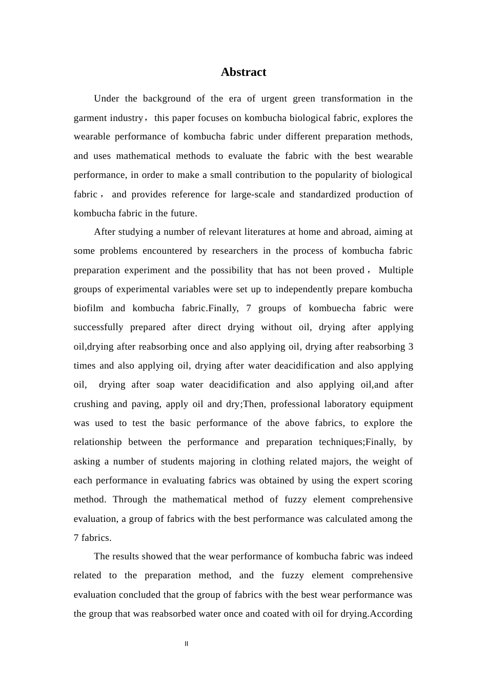 24年查重低服装设计工程-红茶菌面料制备及其服用性能分析-最终稿定稿-约30151字符.docx_第6页