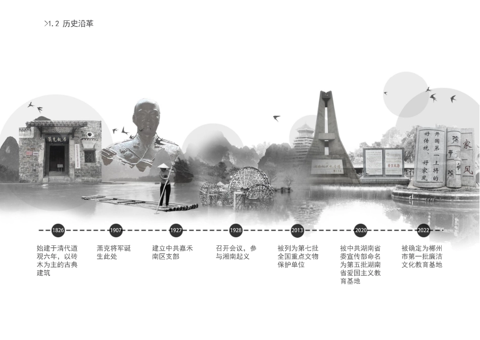 24年WP交稿环境设计 （压缩）萧克故居追忆星火区景观改造设计（终稿）-约0字符.pdf_第6页