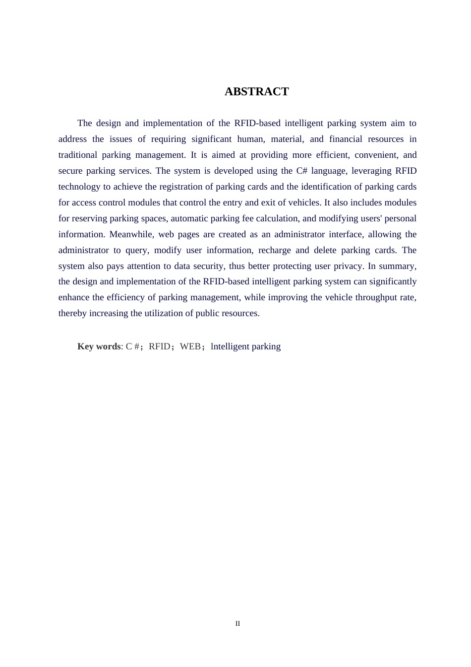 24年WP交稿物联网 基于RFID的智能停车场系统的设计与实现.doc_第3页