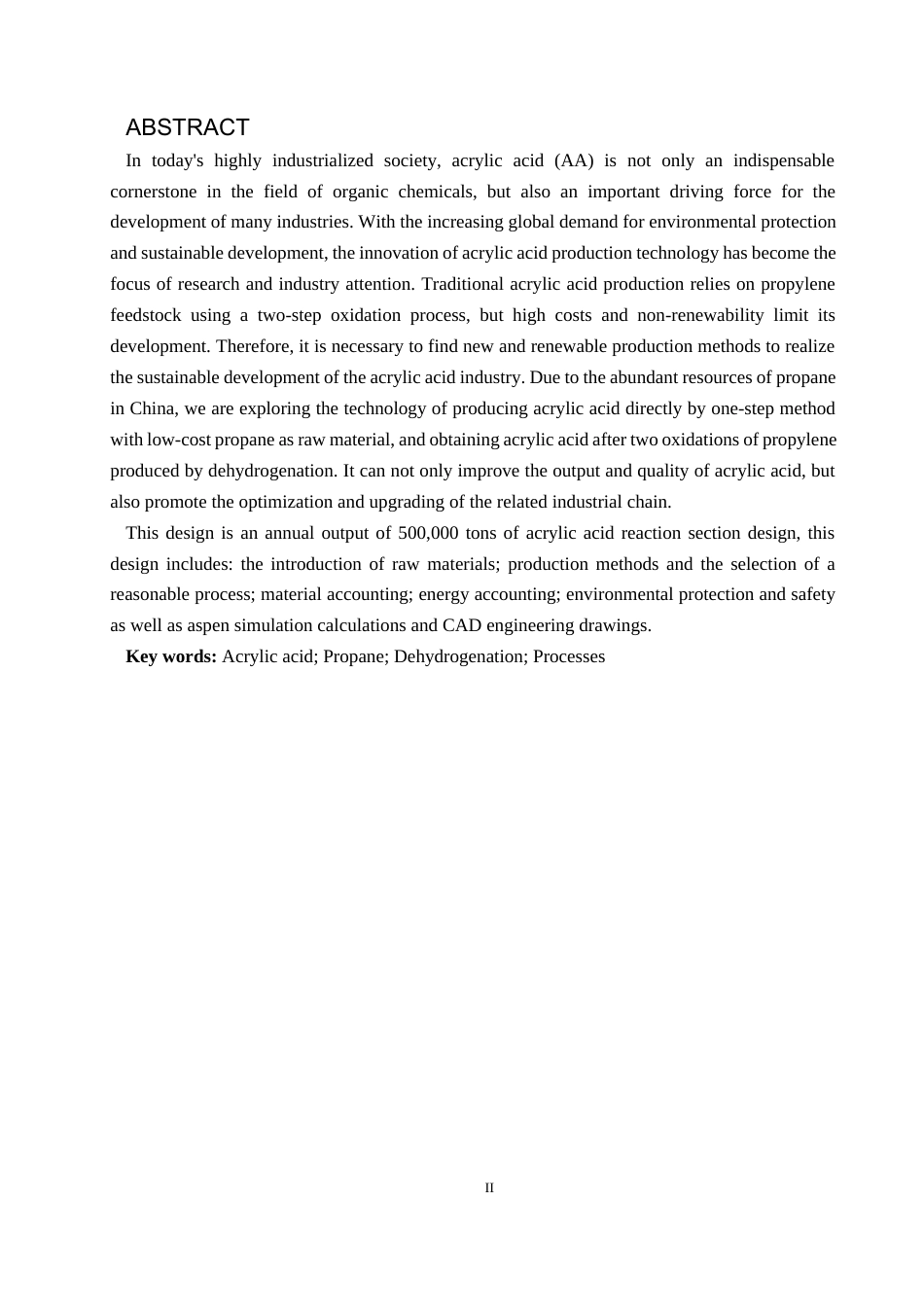 24年WP本科化学 年产50万吨丙烯酸反应工艺设计终稿-约23244字符.docx_第2页