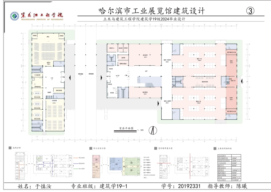 24年WP本科建筑学 哈尔滨市工业展览馆建筑设计 附件成图.pdf_第3页