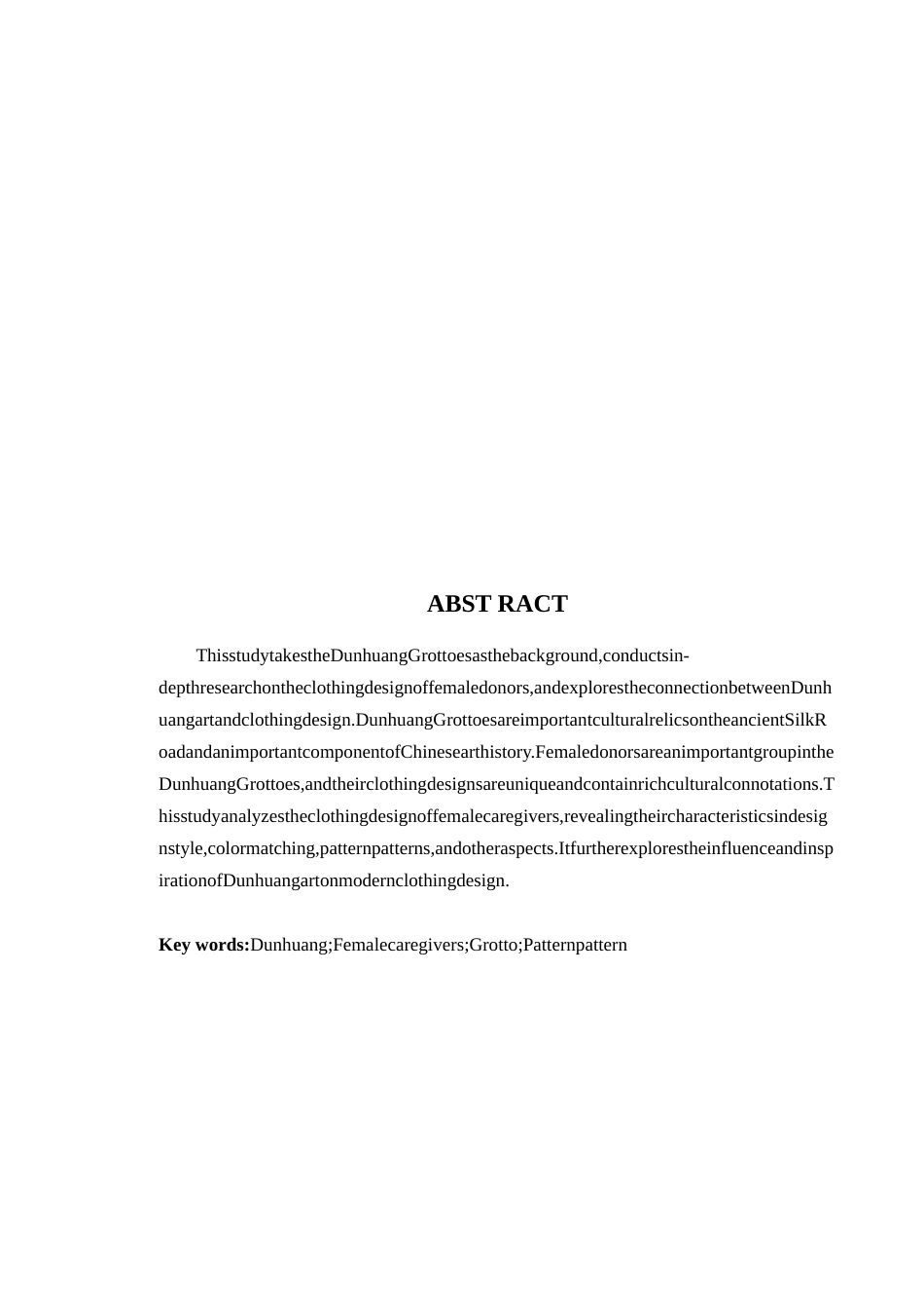 24年WP专升本服装与服饰设计 基于敦煌壁画唐代女性供养人纹样下的《又见敦煌》服饰设计定稿-约11757字符.docx_第4页