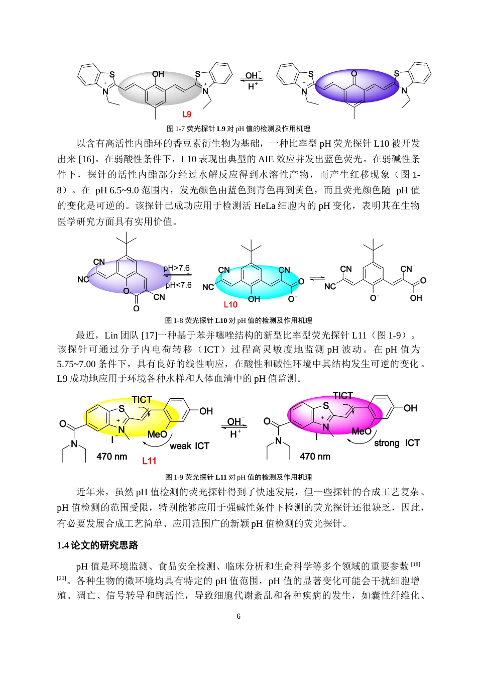 24年WP本科化学工程与工艺 双茚二酮pH探针的合成及光学性能的研究终稿-约17509字符.docx_第7页