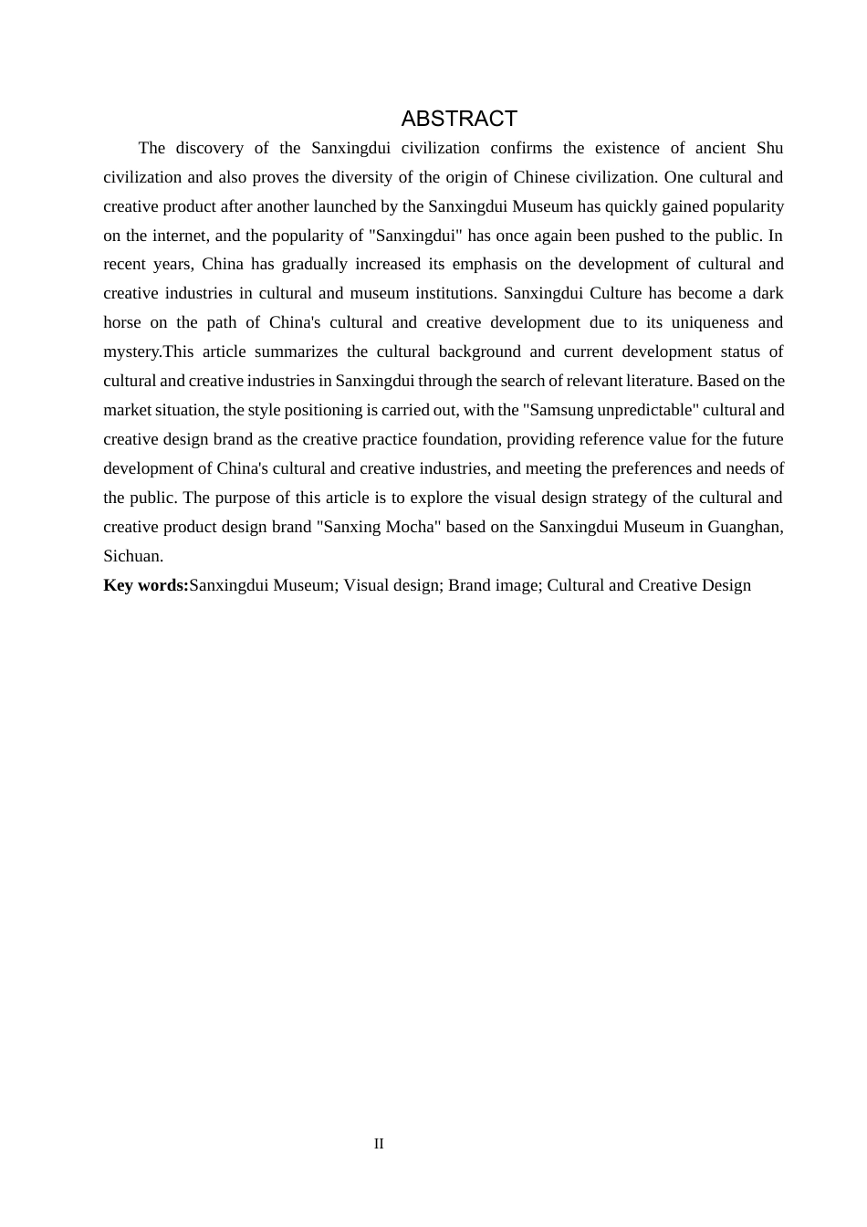 24年查重低视觉传达设计 以三星堆博物馆文创设计品牌为核心的视觉设计——三星莫测定稿-约9590字符.docx_第2页