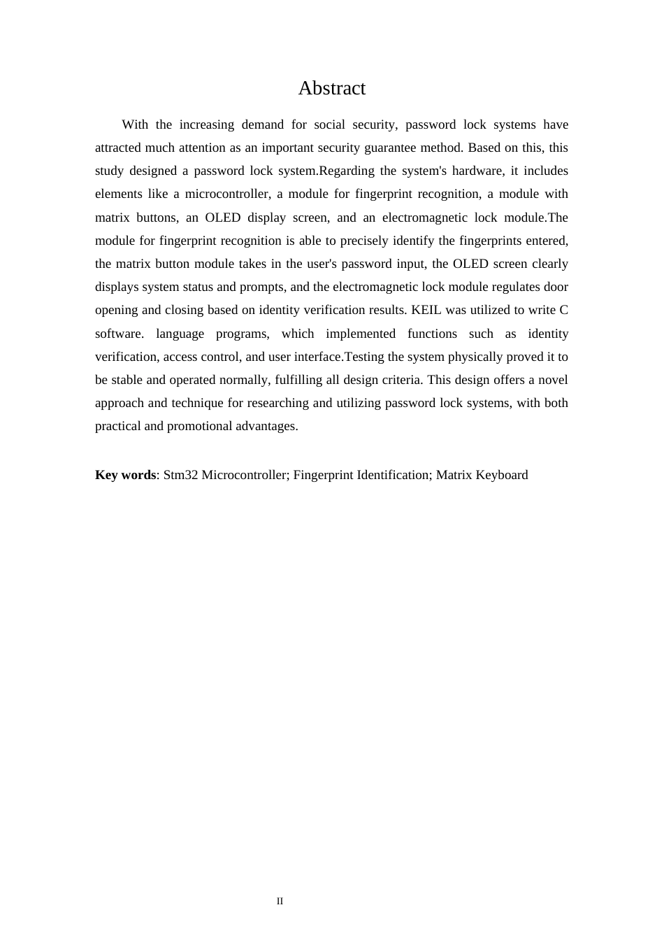 24年WP本科自动化 密码锁设计与实现定稿.docx_第2页