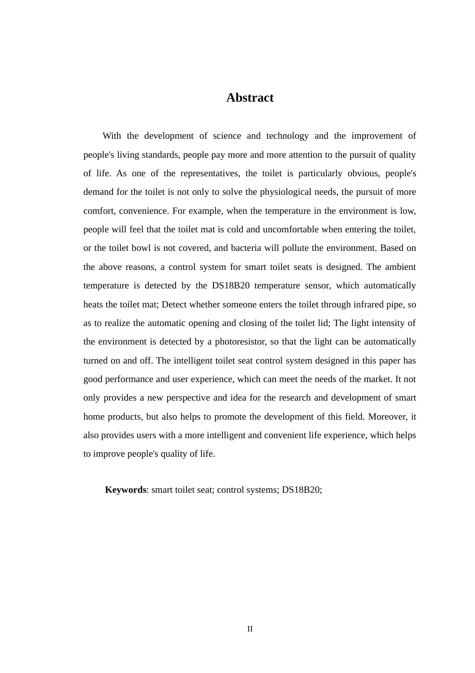 24年WP交稿智能制造工程 智能马桶盖控制系统的设计定稿-约24277字符.docx_第2页
