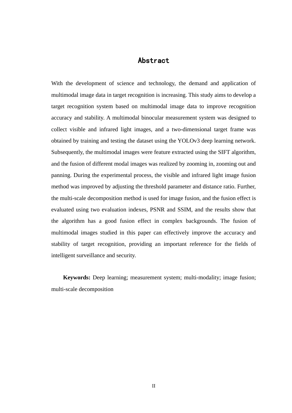 24年WP交稿机械设计自动化 基于多模态图像数据目标识别系统研究定稿-约28514字符.docx_第2页