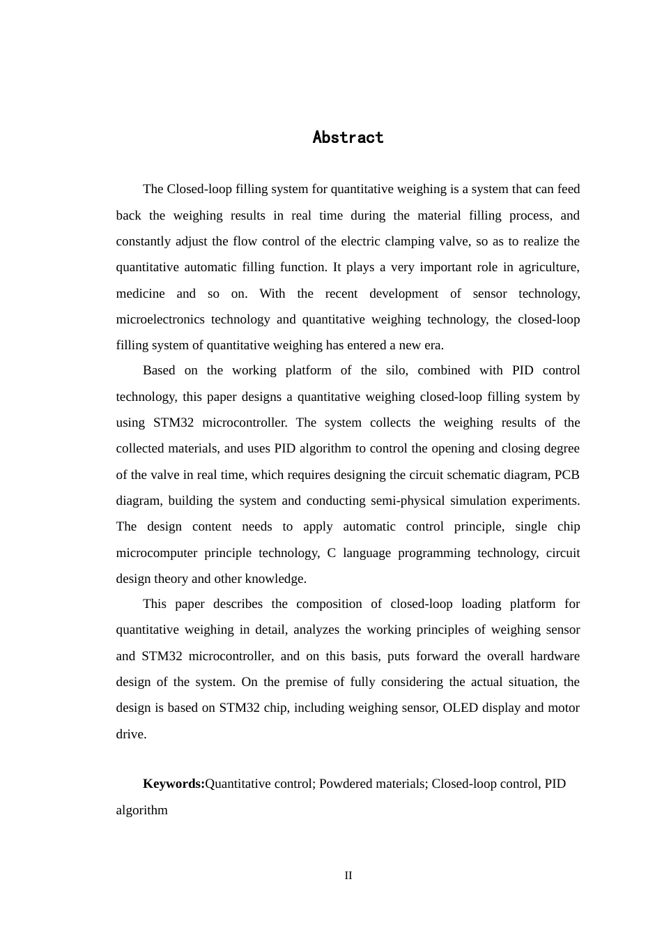24年WP交稿自动化 烘干物料定量称重闭环装填系统设计定稿-约21667字符.docx_第2页