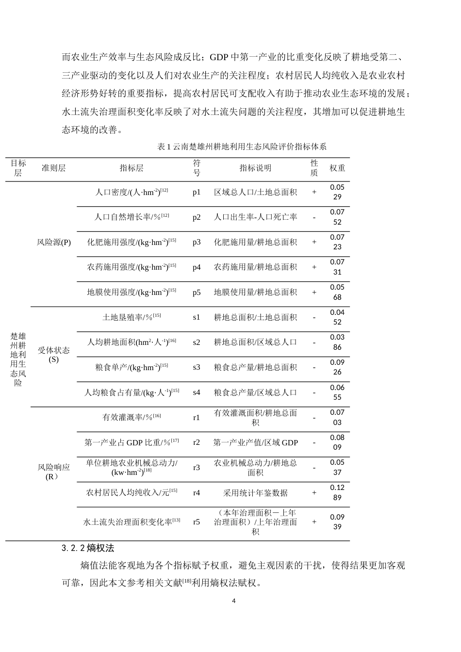 24年WP交稿土地资源管理 楚雄州耕地时空变化及生态风险分析定稿-约18401字符.docx_第7页