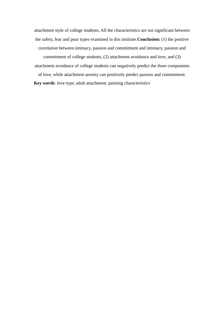 24年WP本科 应用心理学 大学生爱情类型、成人依恋与树木绘画特征的关系研究 重23.02%.doc_第5页