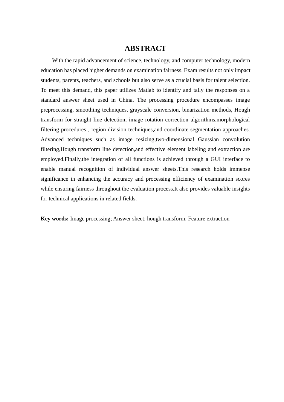 24年WP专升本通信工程 基于matlab的答题卡检测系统设计定稿-约20420字符.docx_第3页